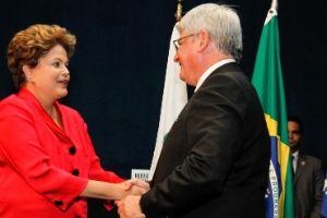 A presidente Dilma Rousseff empossou o novo procurador-geral da Repblica, Rodrigo Janot Monteiro de Barros