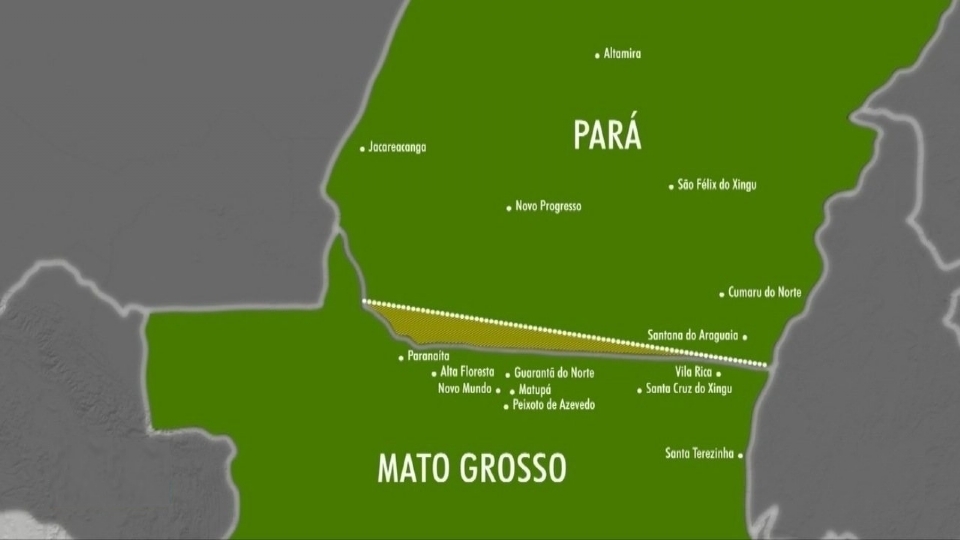Par tem 30 dias para se manifestar em ao que Mato Grosso rediscute divisas geogrficas