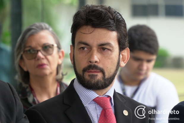 O juiz Tiago Abreu, presidente da AMAM