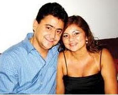 Eder Moraes com a esposa Laura Dias, casal deve se manter afastado
