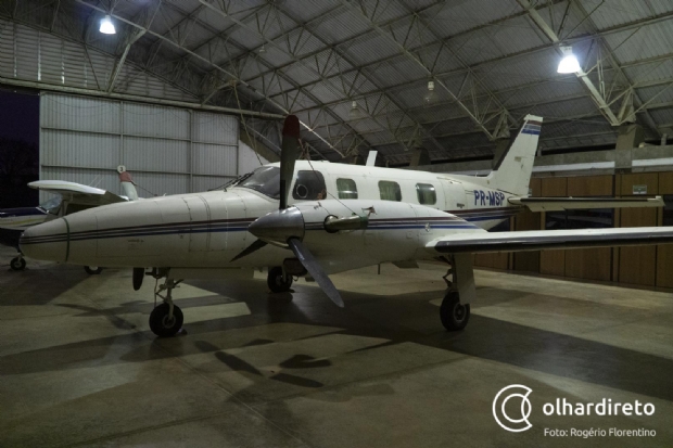 CIOPAer transforma aeronave apreendida do ex-deputado Riva em UTI area