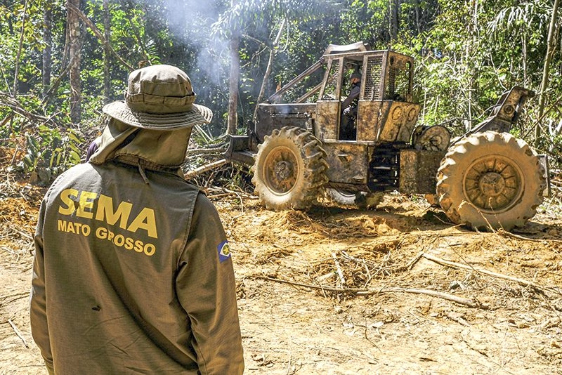 Juiz determina que Sema suspenda destruição de maquinários apreendidos em operações ambientais