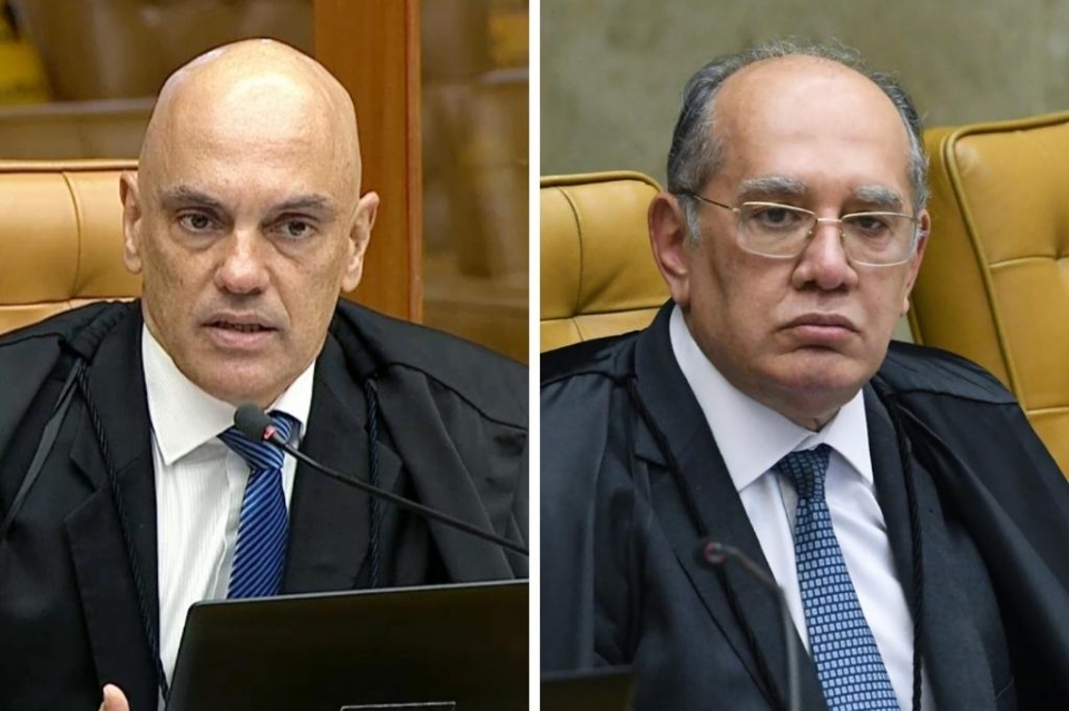 Moraes e Gilmar divergem sobre legalidade do terceiro mandato consecutivo de Botelho na AL
