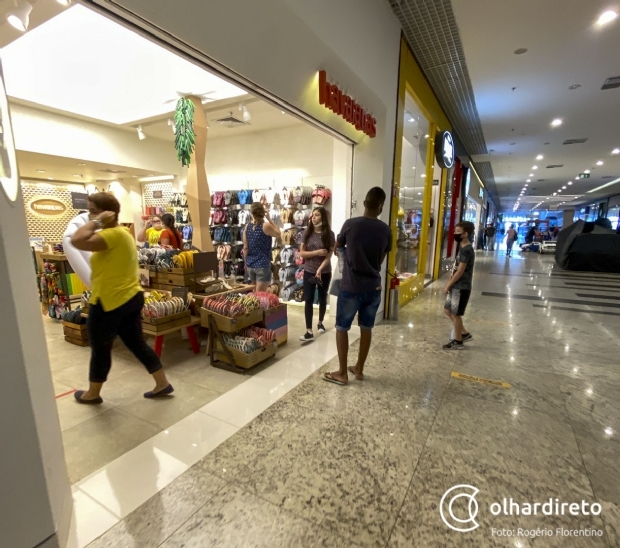 Associao entra com mandado de segurana pedindo reabertura de shoppings em Cuiab