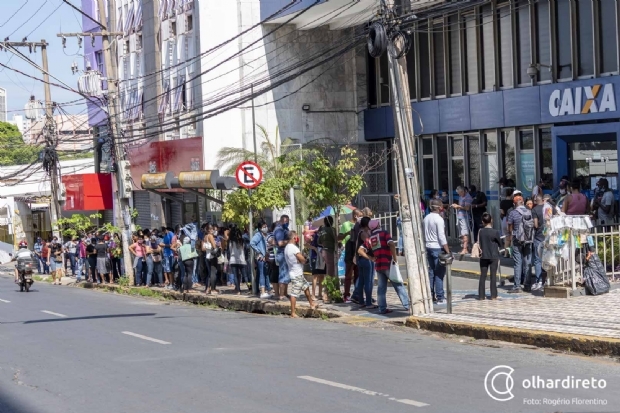 MPF aciona Caixa, PM e Prefeitura de Cuiab para adoo de medidas contra aglomeraes