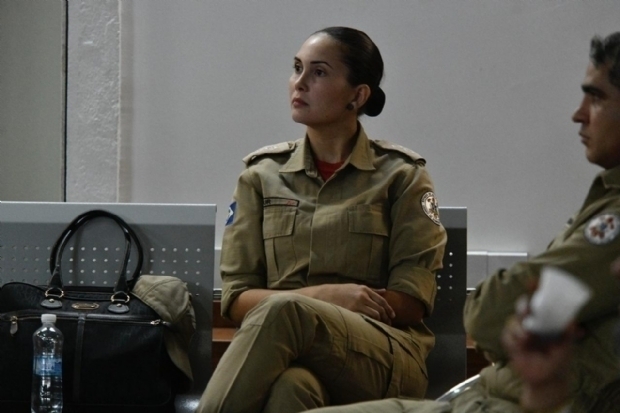 A tenente Izadora Ledur Souza Dechamps