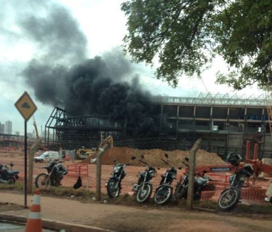MPF abre inqurito para investigar consequncias de incndio na arena Pantanal