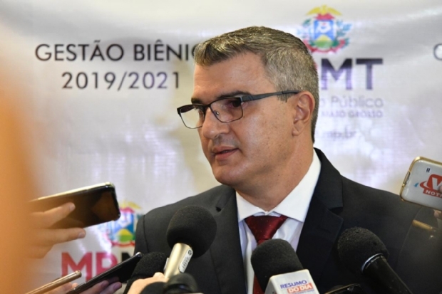 O procurador-geral de Justia de Mato Grosso, Jos Antnio Borges Pereira