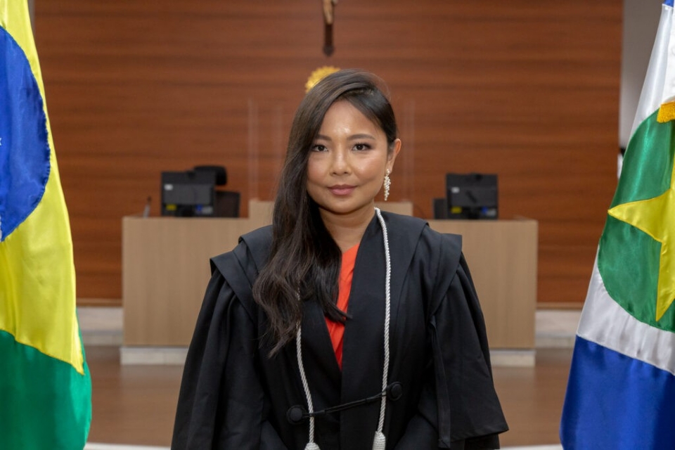 A juíza Fernanda Mayumi Kobayashi