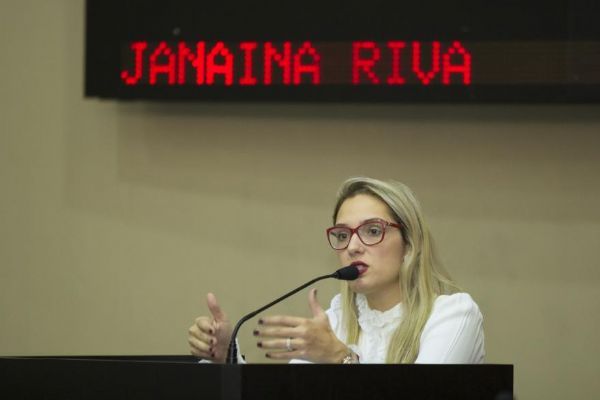 Janana Riva, filha do ex-deputado Jos Geraldo Riva, apontado como mentor do esquema