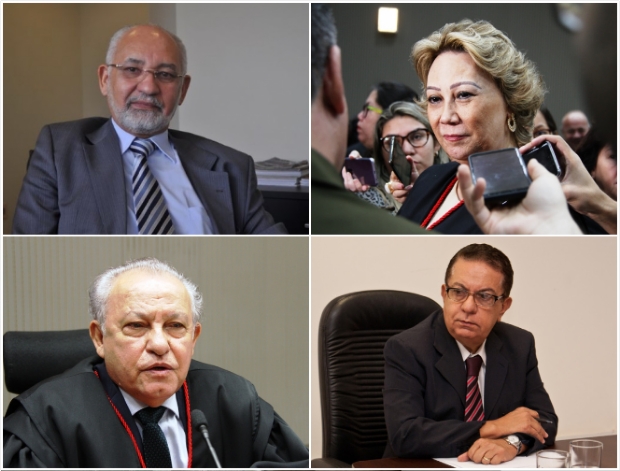 Luiz Ferreira, Sebastião de Moraes, Maria Helena e Juvenal disputarão presidência do TJMT