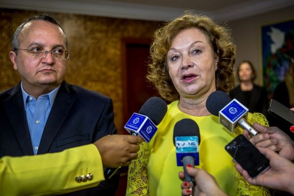 Ministra do CNJ se rene com governador para falar do primeiro mutiro de execuo fiscal